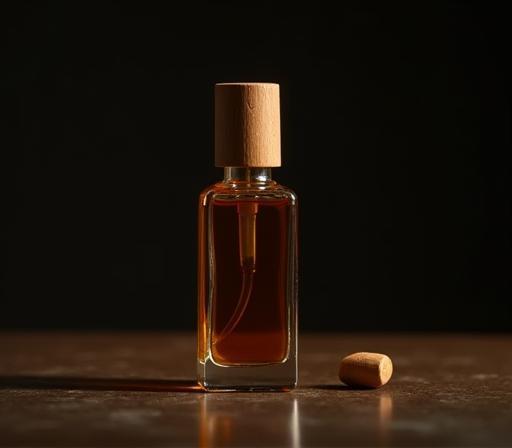 Cedarwood beard oil bottle