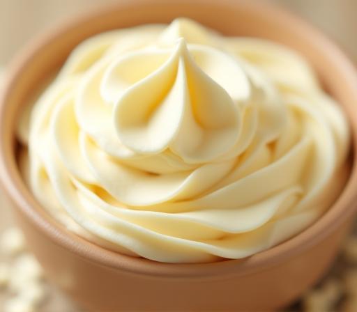 Whipped shea body butter swirl